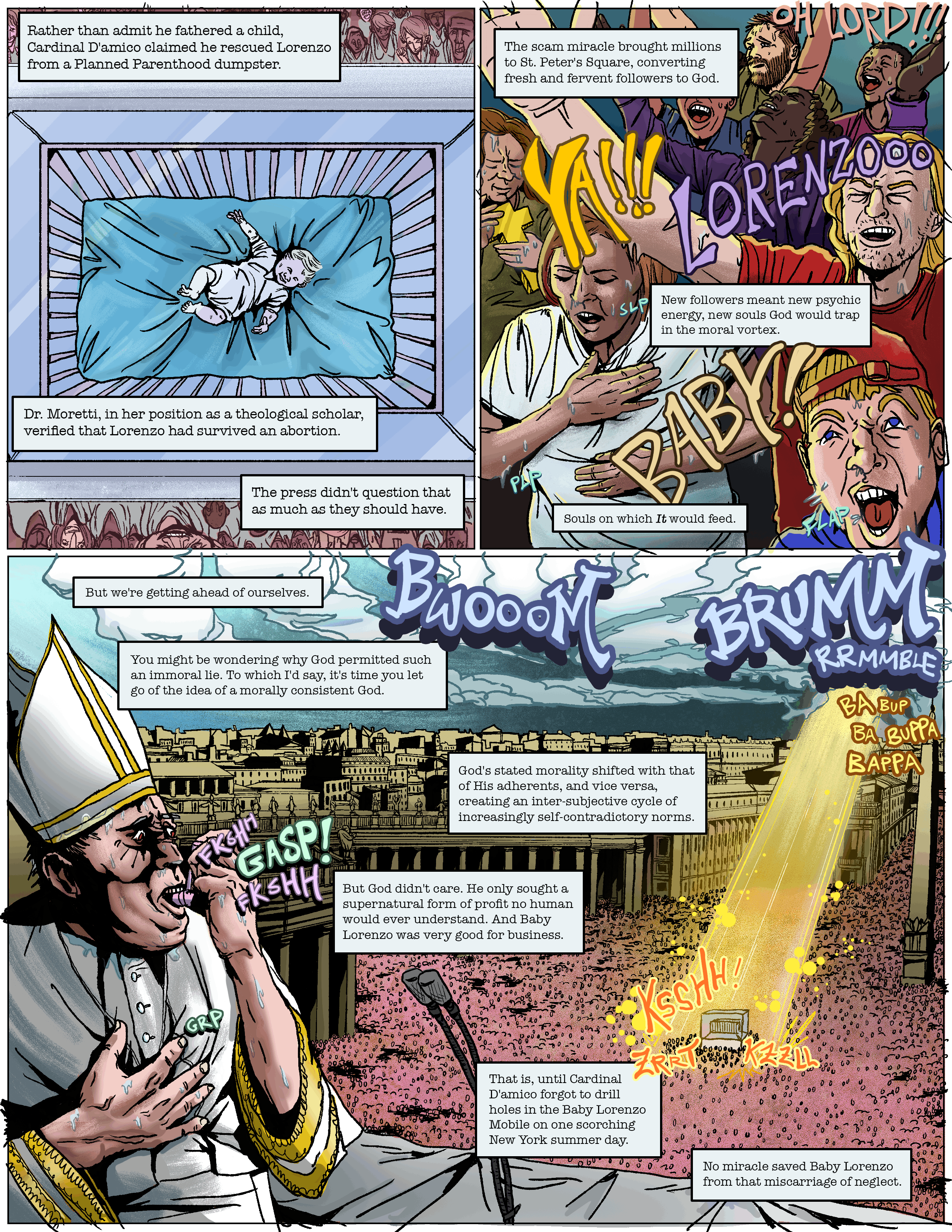 Page twenty-one of issue one of the indie comic Hell for Devils