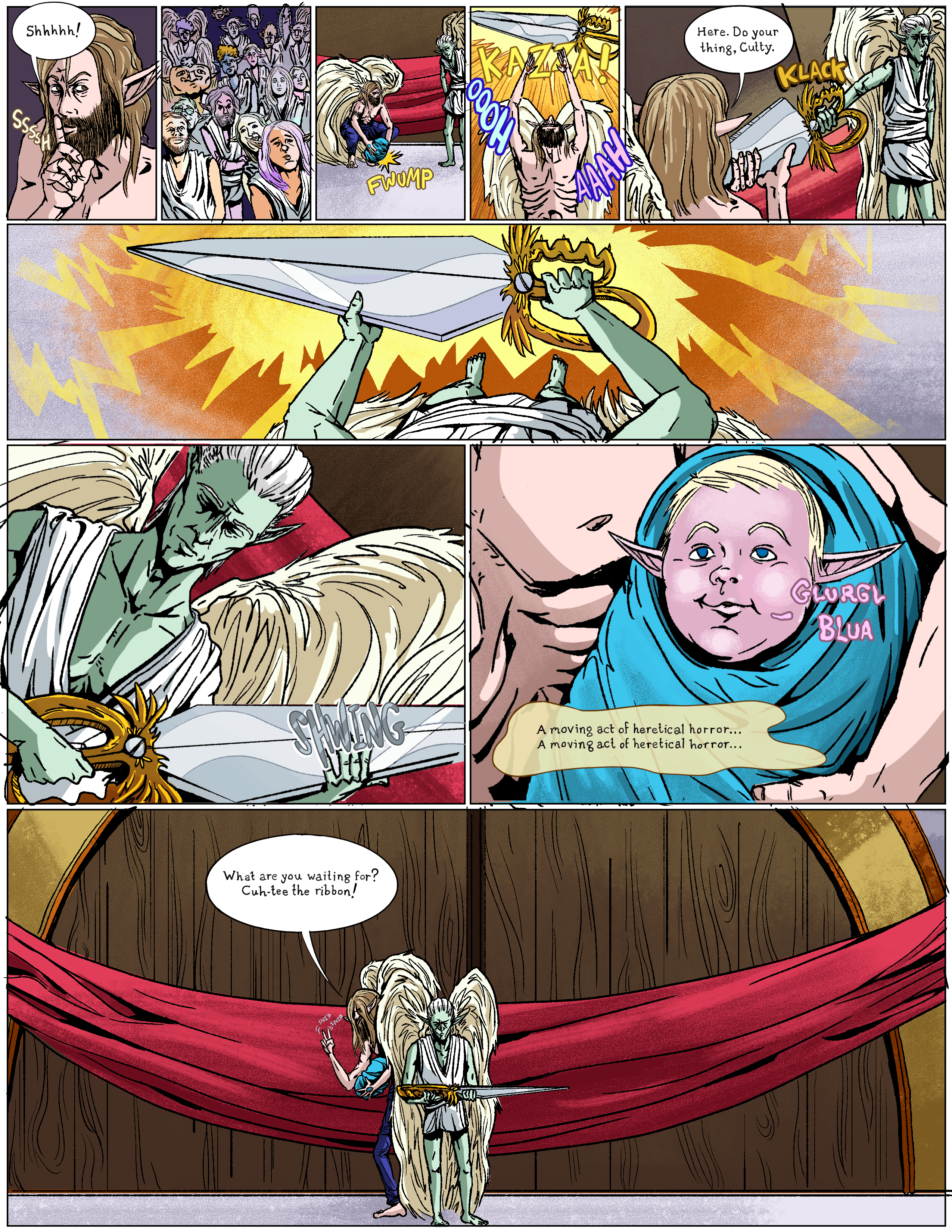Page twenty-four of issue one of the indie comic Hell for Devils